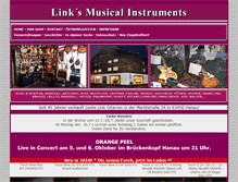 Tablet Screenshot of linkmusic.de